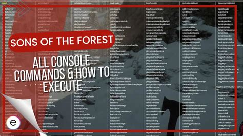 <b>Sons</b> <b>of the Forest</b> + WeMods and <b>COMMAND</b> CONSOEL! Here is how you can download and use WeMods for FREE and use it to spawn Cannibals, Mutants, Weapons and It. . Sons of the forest all console commands
